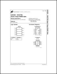 54ACT00DM-MLS Datasheet