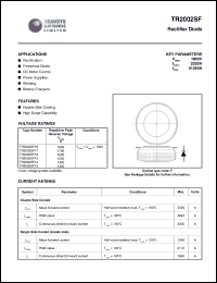 TR2002SF17 Datasheet