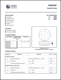TR2007SF38 Datasheet