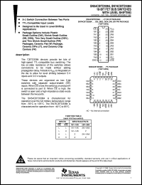SNJ54CBTD3384FK Datasheet