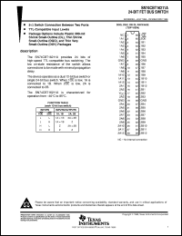 SN74CBT16212ADL Datasheet