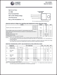 TR16-600-125 Datasheet