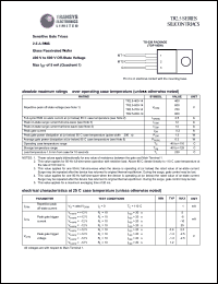 TR2.5-700-14 Datasheet