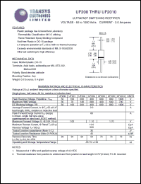 UF200 Datasheet