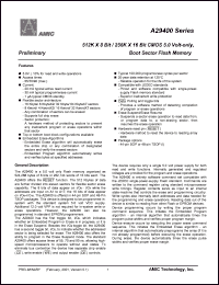 A29400TM-70 Datasheet