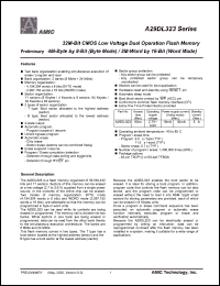 A29DL323TV-90 Datasheet