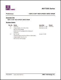 A617308V-12 Datasheet