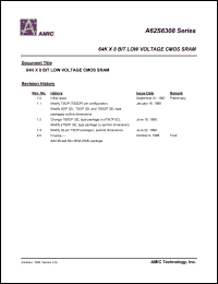 A62S6308G-70S Datasheet