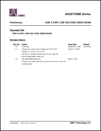 A62S7308BM-70SI Datasheet