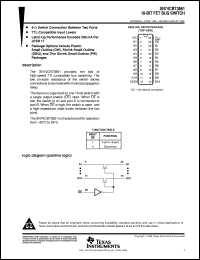SN74CBT3861DBQR Datasheet