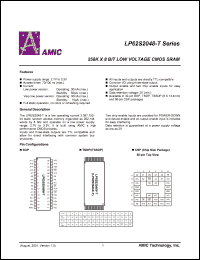 LP62S2048M-70LT Datasheet