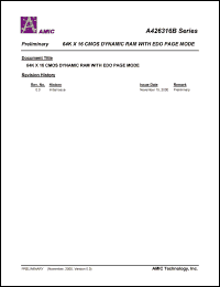 A426316BV-30L Datasheet