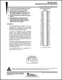 SN74CBTLV16292DL Datasheet