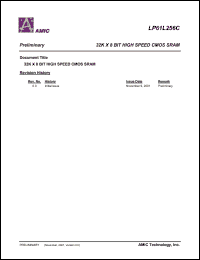 LP61L256CS-15 Datasheet