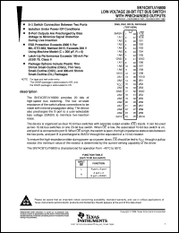 SN74CBTLV16800DLR Datasheet