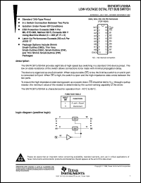 SN74CBTLV3245ADBQR Datasheet