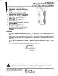 SN74CBTLV3857PWR Datasheet