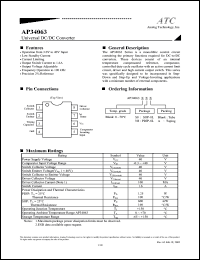 AP34063N8 Datasheet
