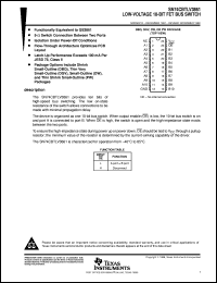 SN74CBTLV3861DWR Datasheet
