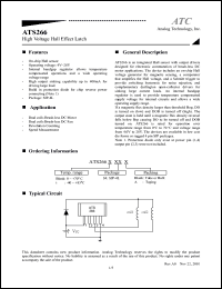 ATS266S4A Datasheet