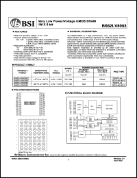 BS62LV8000BC Datasheet
