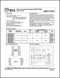 BS62LV2565JC Datasheet