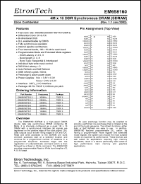 EM658160TS-3.5 Datasheet