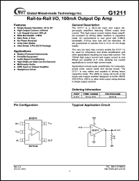 G1211 Datasheet