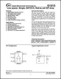 G1213 Datasheet