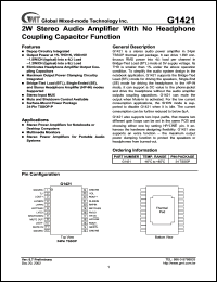G1421 Datasheet