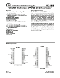 G218BT-S5 Datasheet