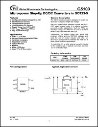 G5103T11U Datasheet
