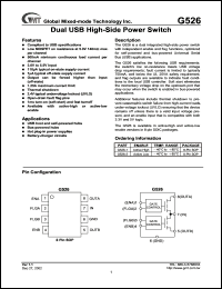 G526-1 Datasheet