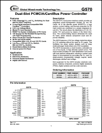 G570SA Datasheet