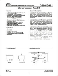 G691L293T72 Datasheet