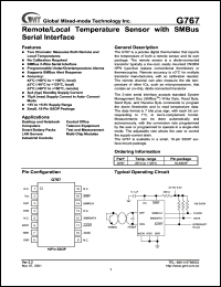G767 Datasheet