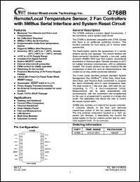 G768B Datasheet