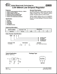 G905T24D Datasheet