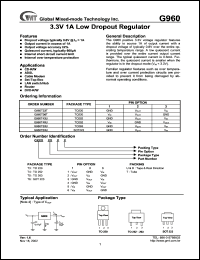 G960T36D Datasheet