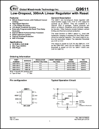 G9611DP1T Datasheet