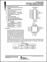 TLC542IDWR Datasheet