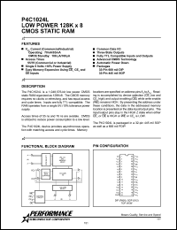 P4C1024L-70PC Datasheet