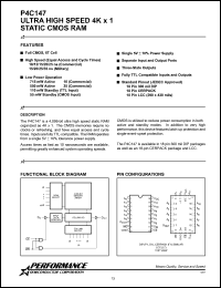 P4C147-20LMB Datasheet
