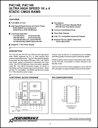 P4C148-25DMB Datasheet
