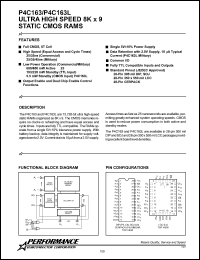 P4C163-35CMB Datasheet