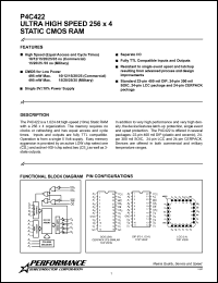 P4C422-20DMB Datasheet