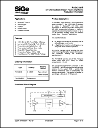 PA2423G Datasheet