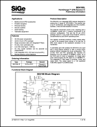 SE4100L-R Datasheet