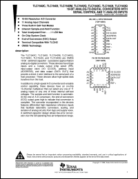 TLC1543IDWR Datasheet