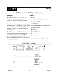 XE0017 Datasheet